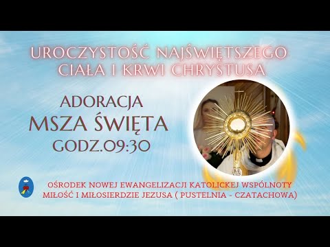 Różaniec, Msza Święta, Modlitwa Charyzmatyczna. Czatachowa Online. - 16.06.2022  Godz. 09:30