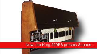 Video thumbnail for korg 900Ps by VintageSynthShop