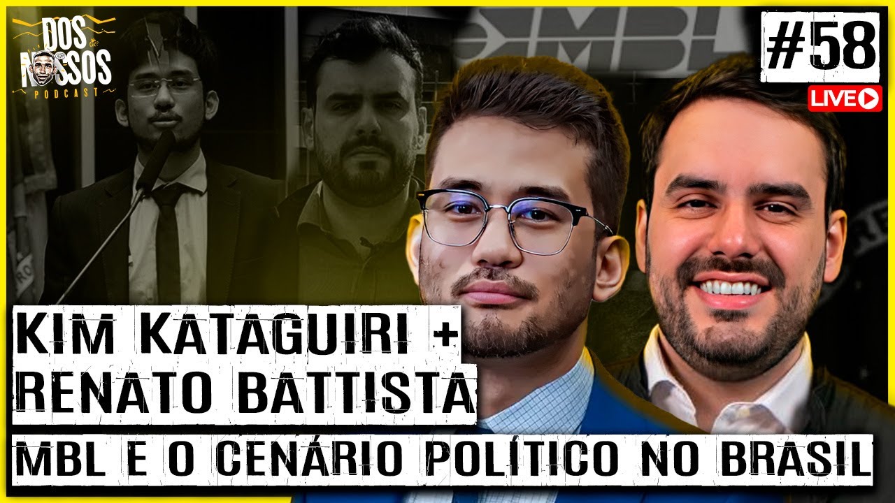 KIM KATAGUIRI + RENATO BATTISTA - EP#58 - DOS NOSSOS PODCAST
