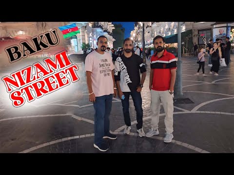 Exploring Nizami Street: The Heartbeat of Azerbaijan's Culture & History | Vlog Adventure💞