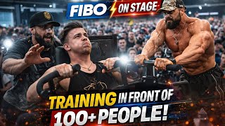 Workout auf der FIBO 2026 / Das beste Gym Equipment der Welt? #Newtech 