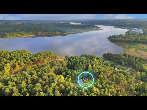 Domku w lesie nad Zalewem Chańcza