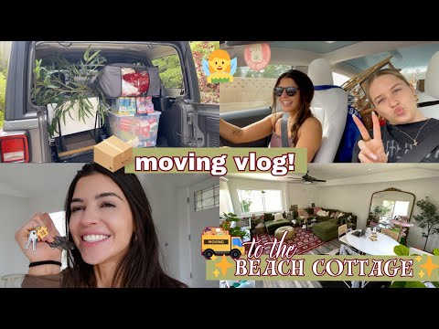 Moving Wins & Woes | MY NEW BEACH COTTAGE 🥰 | vlog