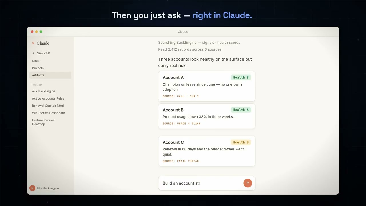 BackEngine video preview