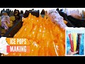 How Ice Popsicle Is Made Making Process Of Popsicle Production Process Of Ice Pepsi