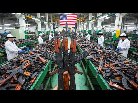 How an AK-47 is Made? Secrets Inside the U.S. Gun Factory