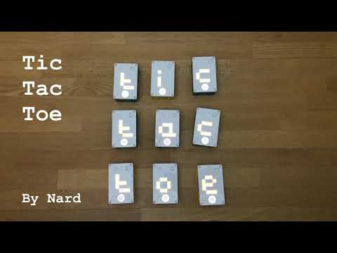 LEGO MINDSTORMS and SPIKE Prime Tic Tac Toe: 9 hubs vs 1 player