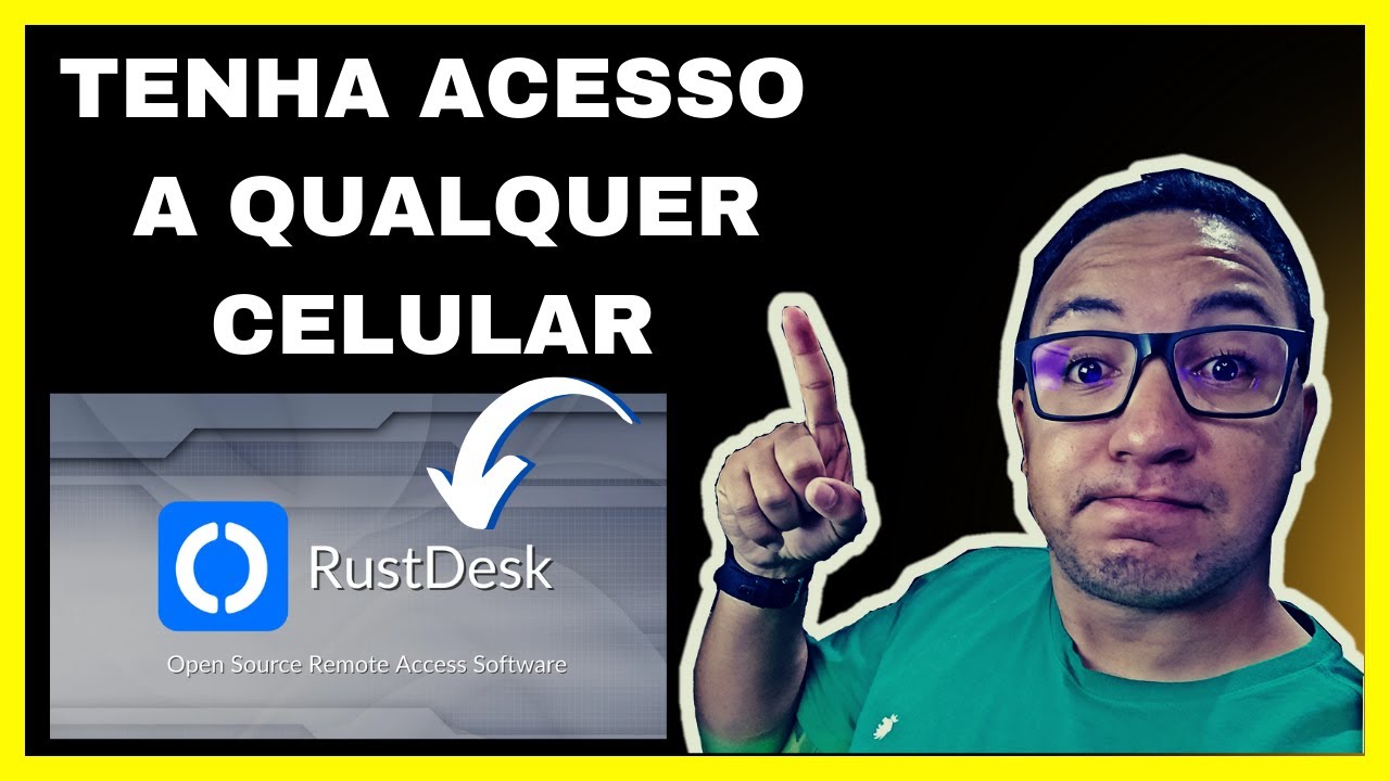COMO HACKEAR / ACESSAR QUALQUER CELULAR REMOTAMENTE - RUSTDESK