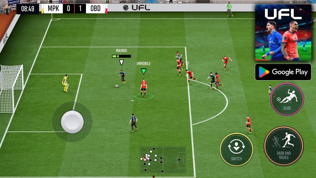 SAIU o UFL MOBILE *NOVA ATUALIZAÇÃO* - PRIMEIRA GAMEPLAY