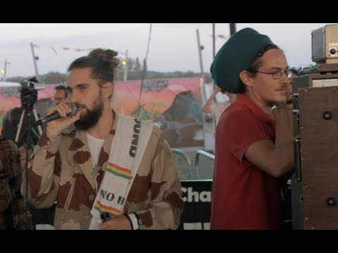 Dhazed and Marijah perform with Jahmbassador Hi-Fi at Dour 2022