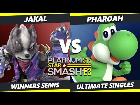 PSS S15:E3 Winners Semis - Jakal (Wolf) Vs. Pharaoh (Yoshi) SSBU Ultimate Tournament