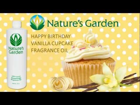 Happy Birthday Vanilla Cupcake Fragrance Oil- Natures Garden