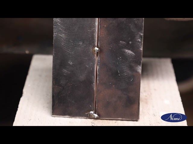 Butt Weld - Square butt joint on M.S Sheet 3mm thick in flat position