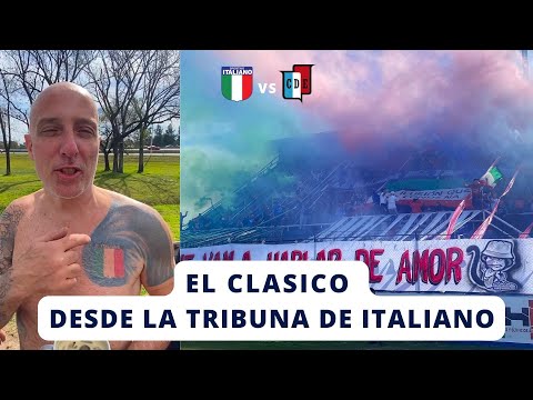EL CLASICO DE LAS COLECTIVIDADES: SP. ITALIANO - DEP ESPAÑOL