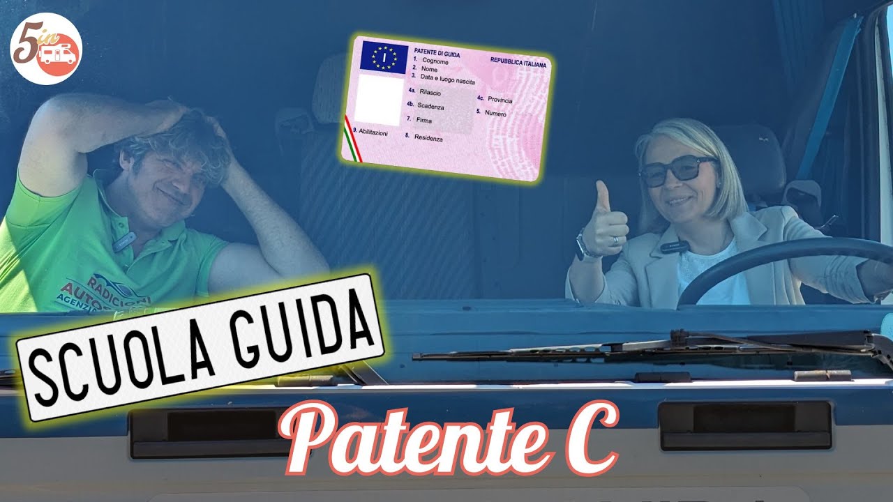 ANDIAMO a SCUOLA GUIDA per la PATENTE C