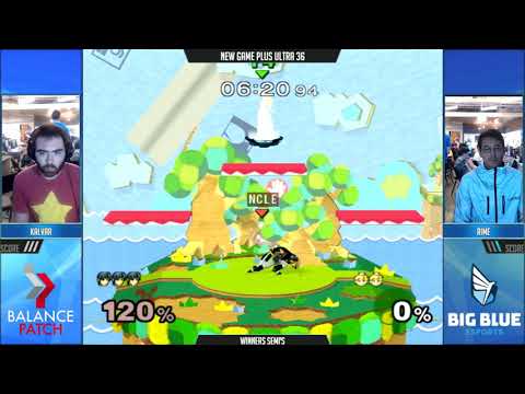 NGPU 36 SSBM - Kalvar (Marth) vs. rime (Peach) - Melee WSF