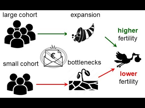 • Elwood Carlson. 1992. Inverted Easterlin fertility cycles. PDR 18: 669-688.