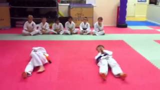 preview picture of video 'Team Black Belt Karate School Solihull Stop Drop Roll'