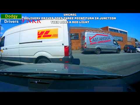 Dodgy Drivers Caught On Dashcam Compilation 109