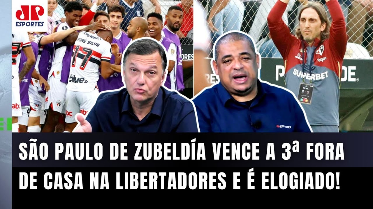 "VOCÊS VÃO VER! Eu NÃO TENHO DÚVIDAS de que o São Paulo com o Zubeldía..." VEJA DEBATE após VITÓRIA!