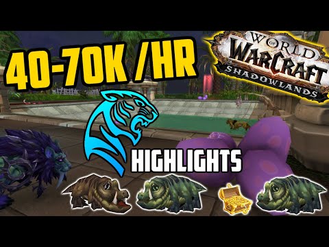 40-70k Gold per Hour Easy Steady Gold with Skinning - Baby Crocs in Uldum - Old Goldfarms