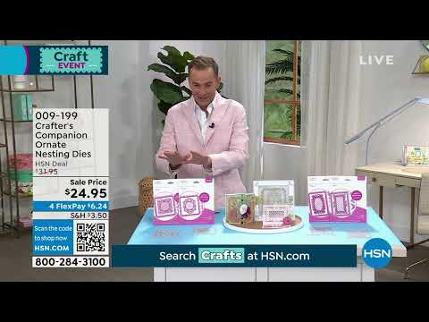 HSN | Crafting with Adam & Crafter's Companion 05.09.2023 - 10 PM