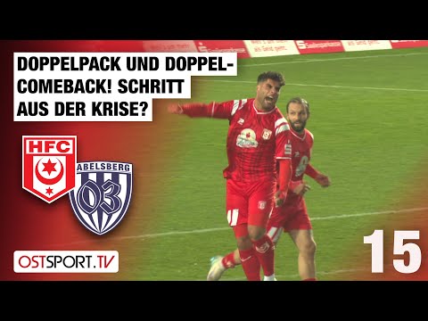 Double goal and double comeback! A step out of the crisis? Halle - Babelsberg | Regionalliga Nordost