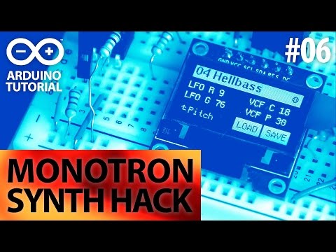 OLED-Display am Teensy – Korg Monotron Hack E06