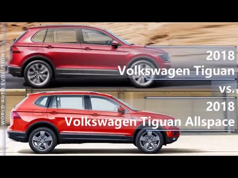 2018 Volkswagen Tiguan vs Tiguan Allspace (technical comparison)