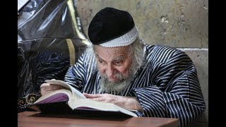 גאב"ד קארלסבורג בריקוד ולימוד לאחר התפילה