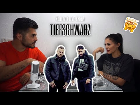 Der SONG geht UNTER DIE HAUT 🖤 .. | Kontra K feat. Samra - Tiefschwarz | Crystal Mert & Billie Jean