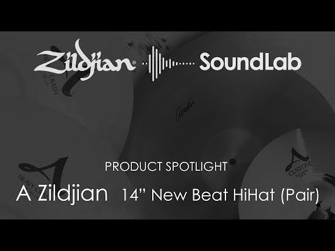 Zildjian A Zildjian New Beat Hi-Hat Cymbal Pair, 14" image 3