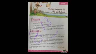 English Reader Class-3rd Ch-15 Getting Dressed for the Big School