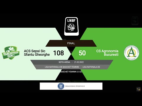 LNBF 2021-2022: Sepsi SIC Sfântu Gheorghe - Agronomia București