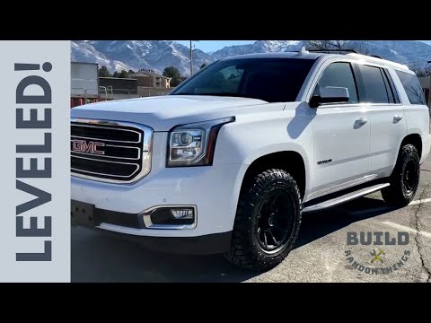 Yukon Gets Lifted! Installing Rough Country Leveling Kit on 2019 GMC Yukon