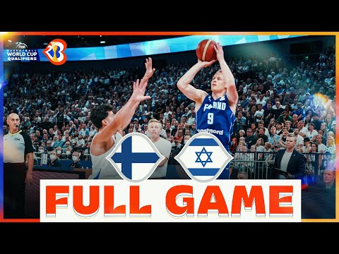 Finland v Israel | Basketball Full Game - #FIBAWC 2023 Qualifiers