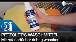 Petzoldts Spezial Waschmittel - Mikrofasertücher in der Waschmaschine richtig waschen - 83metoo