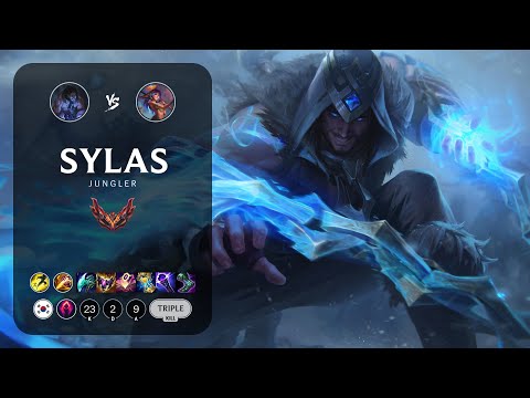 Sylas Jungle vs Lillia - KR Grandmaster Patch 13.8