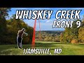 whiskey creek front 9 shot by shot