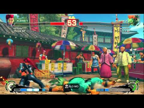 include777 [Viper] vs hero0621 [Blanka] SSF4 Japanese Online Ranked Matches - TRUE-HD