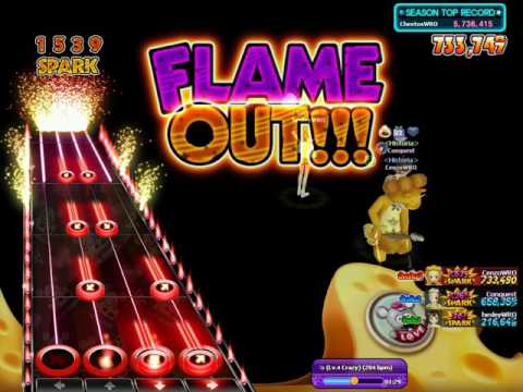 The Fiery Concert - Show - Head Over Heels ( Lv 4 Crazy ) FlameOut