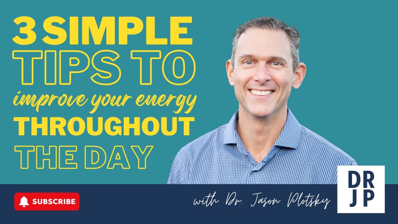 3 Simple Tips to Improve your Energy for the Day!