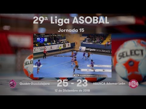 LIGA ASOBAL J15: Quabit Guadalajara - ABANCA Ademar León 25-23