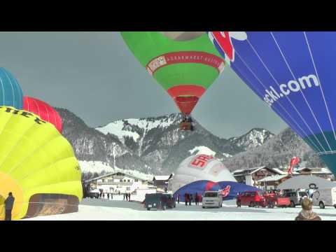 Ballon-Crew-Sachsen am Wilden Kaiser