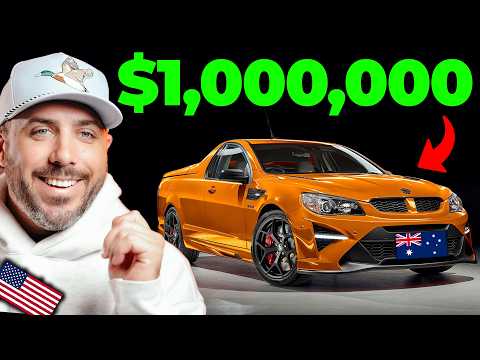 American Reacts to Aussie Super Ute | HSV GTSR W1 Maloo