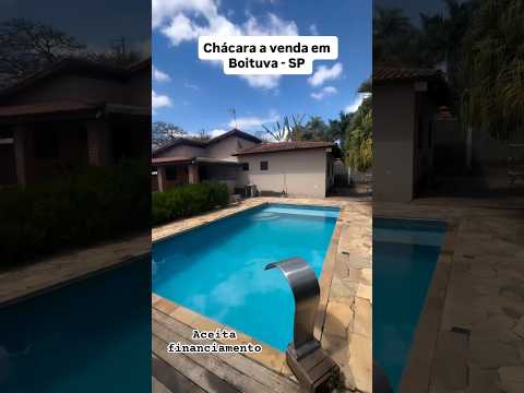 Chácara a venda no interior de São Paulo/ Bem localizada - 1.000mts - Próxima ao centro