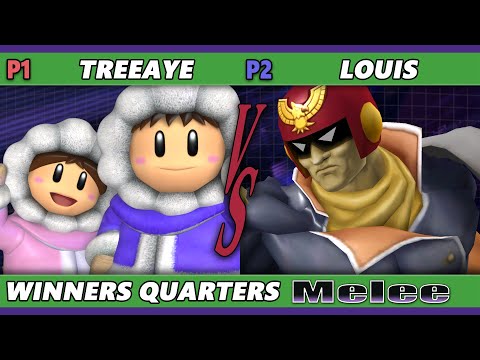S@X 473 Winners Quarters - Treeaye (Ice Climbers) Vs. Louis (Captain Falcon) Smash Melee - SSBM