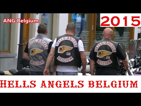 HELLS ANGELS MC BELGIUM ON HARLEY DAYS 2015 IN LEOPOLDSBURG IN BELGIUM