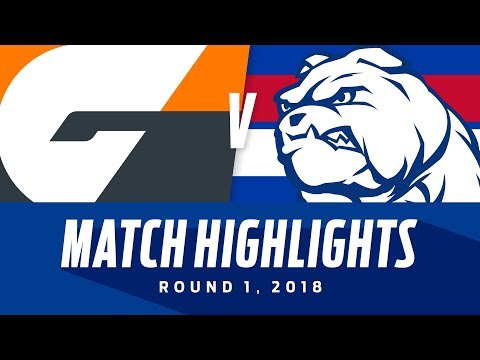 Match Highlights: GWS Giants v Western Bulldogs | Round 1, 2018 | AFL