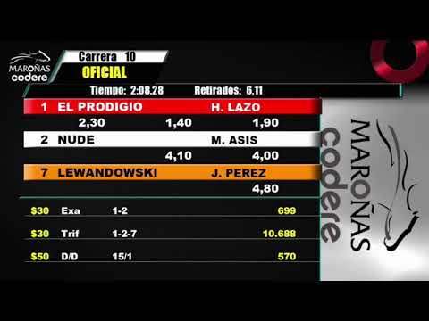 CARRERAS MARONAS 20 DE SETIEMBRE 2020 - WWW.MARONASONLINE.COM